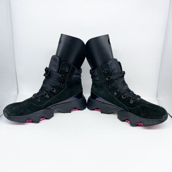 Sorel Women’s Kinetic Impact Conquest Aurora Boots WP Boot Black Size 10 - Picture 6 of 12